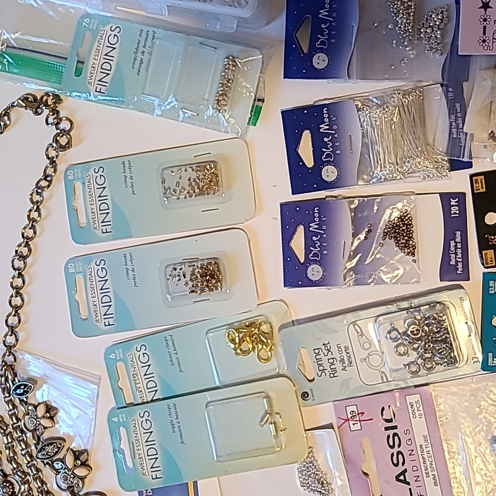 Bundle of Jewerly Making Findings & Misc.  Over 50 packages - Picture 3 of 16